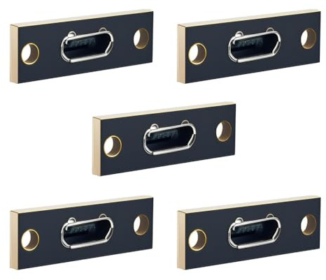 CY Lot de 5 connecteurs Femelles Micro-USB 5 Broches Type B à Monter sur Panneau avec Carte PC Brochage USB 2.0