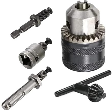 Adaptateur de mandrin de perçage à clé 1,5-13 mm - Changement rapide 1/2-20UNF for visseuse à chocs et clé 1/4.(Chuck Square B)