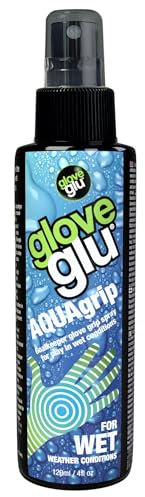 Gloveglu Aquagrip 120ml Spray - Keep Goalkeeping Gloves Sticky in Wet Weather Conditions Rain Snow Cold Weather