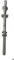Haven Heritage GATE Hook to Bolt C/W Welded Washer (Hanger to Bolt) 19MM PIN