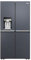 Haier, Frigorifero Cube 90 Serie 7, HCR7918EIMB, Libera installazione, 4 porte, 601 Litri, 38 dB, Dispenser d'acqua, Daylight, MyZone, Brushed Black, AxLxP 177,5x90,8x75 cm, Classe E
