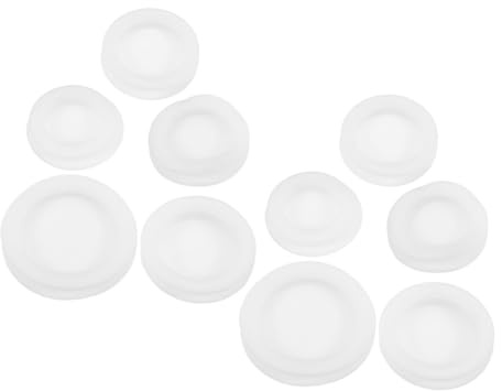 Lot de 10 bouchons en caoutchouc pour tirelires - Bouchon de rechange pour tirelire - Bouchon en caoutchouc pour tirelires