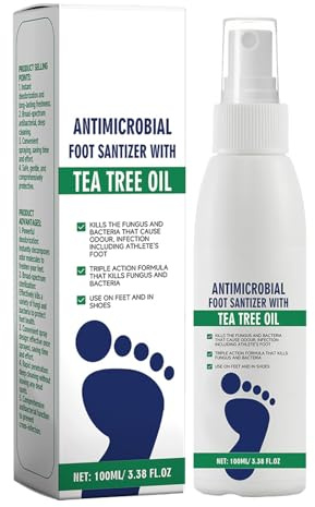 Spray Anti-Odeurs Pieds - Spray Soin Podologique 100 ML | Brume Apaisante Sans Irritation, Soin Quotidien Pour Hommes Et Femmes, Idéal Pour Voyage Et Récupération Sportive