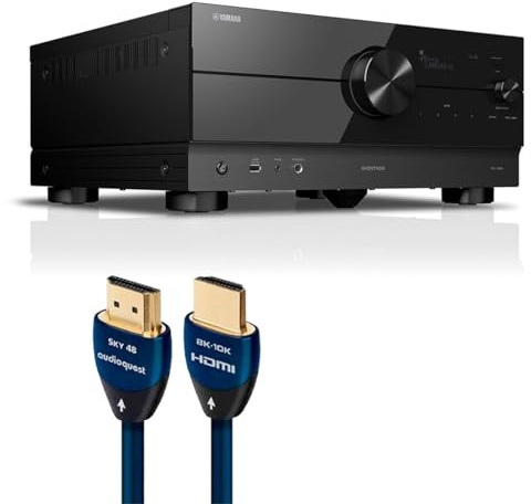 Yamaha RX-A4A AVENTAGE 7.2 Channel AV Receiver with AudioQuest Sky 3m HDMI Cable
