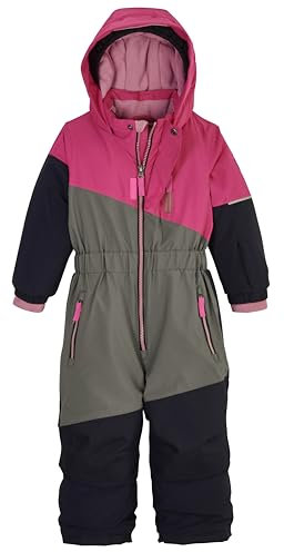 first instinct by killtec Kinder Skioverall/Schneeanzug mit Kapuze FISW 27 MNS ONPC, fuchsia, 110/116, 42106-000