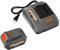 Mellif 20V Li-ion Battery Pack & Charger for Dewalt & Mellif Tools, 4.0Ah Battery & 4.0A Fast-Charger Combo, 10C/40Amps