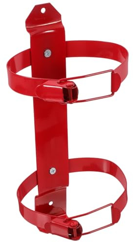 SOPOTUTU Extintor Coche Soporte de Gancho para Extintor de Incendios, Fijación de Hierro 2kg, Montaje en Pared para Hogar y Fábrica, Fácil Instalación