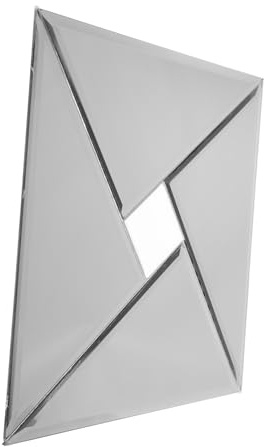 Warmhm Piastrella a Specchio Artistica Grigia e Bianca per Pareti Bagno Cucina Soggiorno Rivestimento Decorativo Versatile per Casa e Piscina