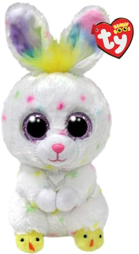 Ty Beanie Boo Dusty – vit påskhare – 15 cm, 37344