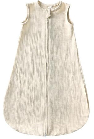 Valcatch Sacos de Dormir para Bebés, 0-6 Meses Sacos de Dormir para Bebés 0.5 TOG, Muselina de Algodón Orgánico Mantas Suaves para Bebés Recién Nacidos Unisex Niños Y Niñas, Transpirables Y Ligeras