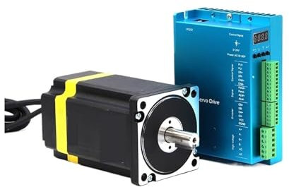 P0Z9J7F Nema34 Closed-Loop Stepper servo Motor + Digital Display Drive Set 8N.m with Encoder 1000 line