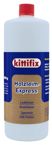 Kittifix Holzleim Express 1000g mit Spritzverschluss