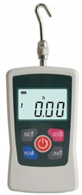 Dinamometro portatile digitale da 500 N for prove distruttive di carico di trazione e compressione in laboratorio Prove varie(10N)