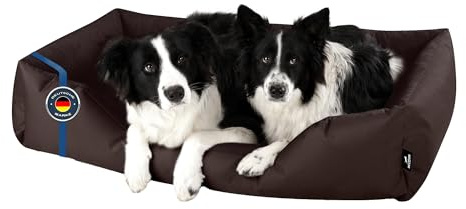 BedDog Hundebett Zara, Hundekissen mit abziehbaren waschbaren Bezug, Hundekorb, Hundesofa, für große Hunde, XXXL