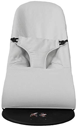 Överdrag till BabyBjörn Balance Soft hängmatta (SUSTITUYE original klädsel), allergivänlig, hypermjuk, andningsbar (grå piké) ..