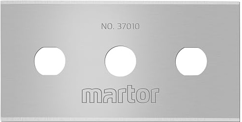 MARTOR 350x Industrieklinge 22 mm, 4-fach, Stahl, Doppel-Facette | Im Spender, beidseitig geschliffen, Cuttermesser & Sicherheitsmesser, Lager & Logistik, No. 37010.39