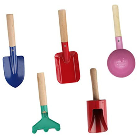 KICHOUSE 1satz Junge Mädchen Gartenwerkzeuge Für Pflanzen Und Umpflanzen Robustes Gartenwerkzeugset Mit Ergonomischem Holzgriff Für Kleine Hände Für Jungen Und Mädchen Im Garten Oder