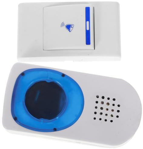 Housoutil Türklingel für Zuhause 32 Melodien Einfach Zu Installieren Kunststoff 8 X 4 5 X 1 5 Cm 100 M Reichweite Türgong