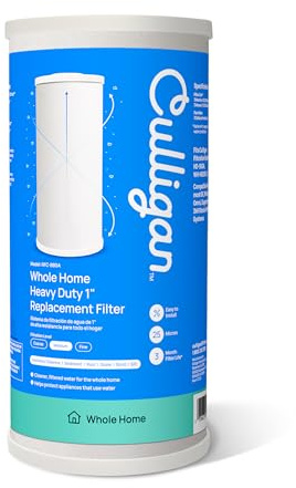 Culligan RFC-BBSA Whole House Water Filter for Sediment - 25 Micron 10”x4.5” Long Lasting Water Filter Replacement Compatible with FXHTC, W50PEHD, GXWH40L, GXWH35F, GNWH38S, WFHD13001, Pack of 1