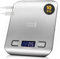 LEBENLANG Digitale Küchenwaage USB aufladbar - Bis 10Kg inkl. Ladekabel I Präzise Küchenwage Food & Kitchen scale Küchenwaagen I Kuchenwaage Lebensmittelwaage Essenswaage Kleine Küchenwaage 1g genau
