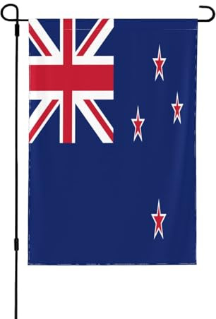 Drapeau de Nouvelle-Zélande 12,5 x 18 pouces - Bannière pour les amateurs de football 2026