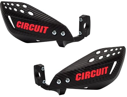 CIRCUIT PM061-2DA Paramanos Vector Carbon, color Carbono/Rojo