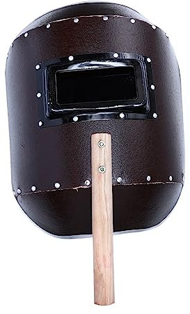 KITANDOVE Welders Hood Protective Mask Flat Welding Screen Welding Safety Hat Handheld Face Screen