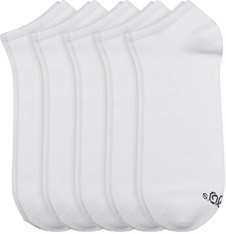 s.Oliver - Calzini unisex per sneaker, confezione da 10 pezzi, taglia: 39-42, colore: Bianco (1000)
