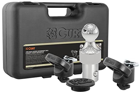 CURT 60638 OEM Puck System Gooseneck Hitch Kit for Ram Trucks, 38,000 lbs. GTW, 2-5/16-Inch Ball, Pucks Required