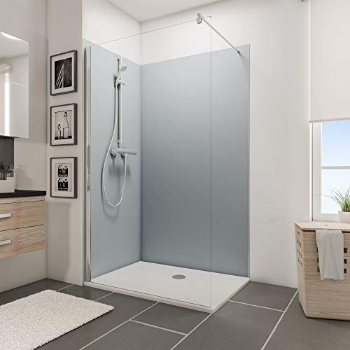 Schulte 2 panneaux muraux 120 x 90 x 210 cm, 3 mm, gris argenté