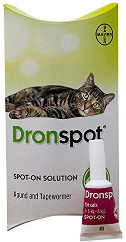 Dronspot Large Cat Spot On Worming Solution, 20 pipettes