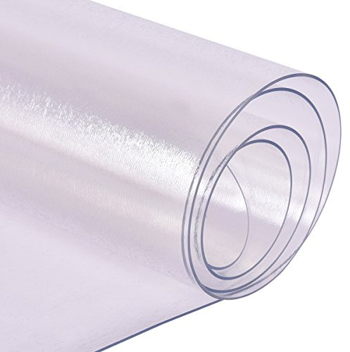 GIANTEX Alfombrilla de protección de suelo, alfombrilla de silla, alfombra de suelo sin olor, alfombra transparente para silla de oficina