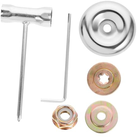 GANAZONO Accessori per Decespugliatore Multifunzione in e Rame Lame e Utensili di Ricambio per Macchina Tagliaerba da Compatibile con Campi Terreni Aridi Facile da Installare e Resistente