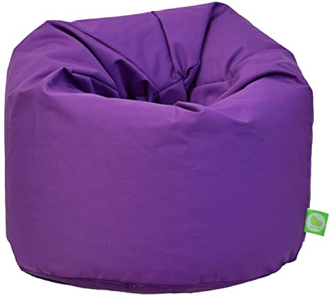 Larger Bean Bag With Beans Purple