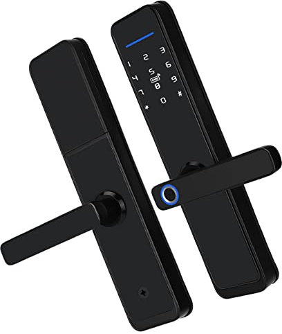 Ctrol Yale Smart Lock 37 × 19 × 13 Wifi Maniglia Elettronica Serratura Password Fingerprint Ic Card Remote Work con Tuya