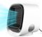 Oribreeze Air Conditioning, Oribreeze Air Cooler, Mobile Klimaanlage, 3 in1 Mobiles Klimagerät mit 3 Luftgeschwindigkeiten & LED Licht, Tragbarer Luftkühler Luftbefeuchter für Haus, Büro (Weiß)