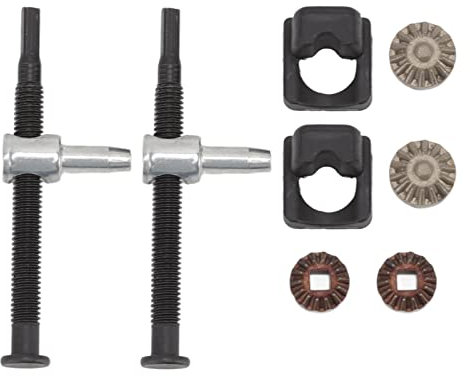 Segrehy Chain Bar Tensioner Adjuster Kit Premium Iron Aluminum Chainsaw Tensioner Repair Assembly Kit for CS370 CS400 CS4200ES Chainsaws