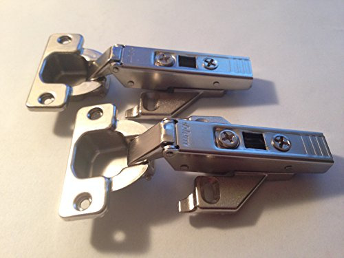 Blum Lot de 2 charnières à clipser 120 degrés avec adaptateur de cadre