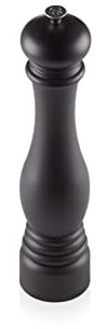 Le Creuset Classic Salzmühle, Groß, Robuster ABS-Kunststoff, Korrosionsbeständig, 518 g, Schwarz matt, 96002800000000