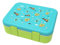 Lehoo Castle Lunchbox Kinder, Brotdose Kinder, 1250ml Bento Box Kinder, mit Gabel und Löffel, Brotdose Kinder Mit Fächern 5 Fächer und Saucenbox, Auslaufsicher, BPA Frei(Dinosaurier-Bagger)