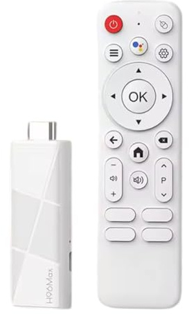 H96 MAX Android 14.0 TV Stick, WiFi 6 Dual Band, Bluetooth 5.0, 4K Ultra HD, Voice Control, Tv Box