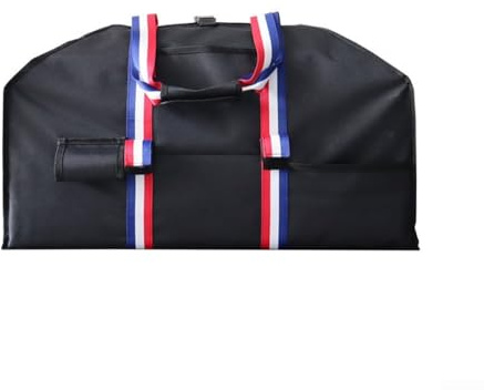 600D firewood tote bag with multiple storage pockets for axes and firewood accessories, sturdy handle and fabric for carrying firewood efficiently