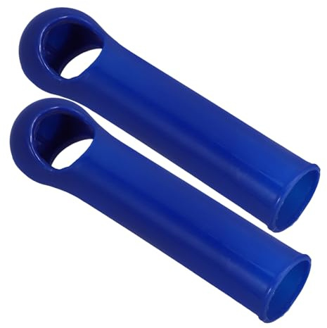 Yardwe Broom Handle Replacement with Comfortable Grip 2pcs and Ergonomic Design Suitable for 19mm Tube for Home Cleaning and Commercial Spaces