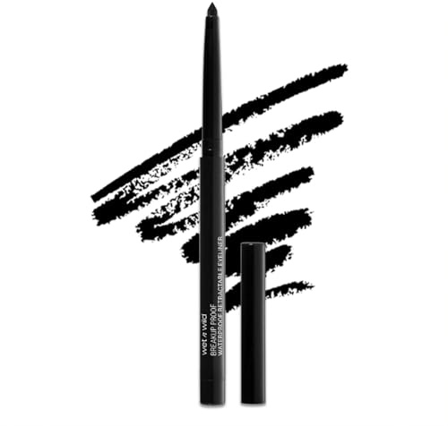 WET N WILD - Mega Last Breakup-Proof Retractable Eyeliner Blackest Black - 0.008 oz (0.23 g)