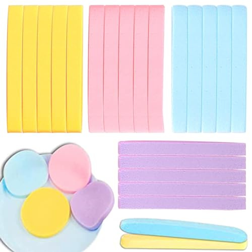 Haploon 144 Pcs Compressed Facial Sponge, Facial Compressed Facial Sponges Face Cleansing Sponge Pad Exfoliating Wash Makeup Removal for Women, Makeup Removal Sponge