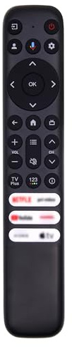 Télécommande TCL de rechange pour TCL 4K UHD LCD LED Smart TV