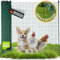 NATURIZ® Valla de perros y pollos en 15m / 20m / 25m x 90cm - malla plastico jardin, Extremadamente Estable, Sin Electricidad, Verde (20m)