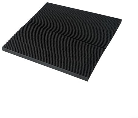 Oniissy Flexibler Schutz für Fräsmaschinen, flache Akkordeon-Balgabdeckung, Werkzeug, flexible Schutzwerkzeugabdeckung (300 mm)