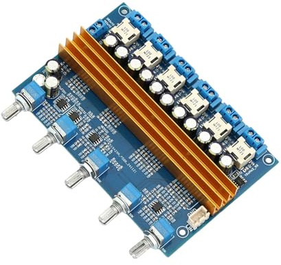 Doppio Subwoofer Amplificatore Board 100W+100W 4.2 Uscita Audio Scheda Amplificatore per Basso Componente Audio Modulo Amplificatore per Basso Portatile