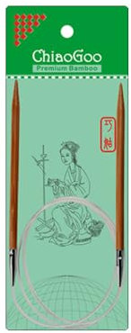 ChiaoGoo Circular Needle Bamboo 100cm 2.75mm Patina - 1pc